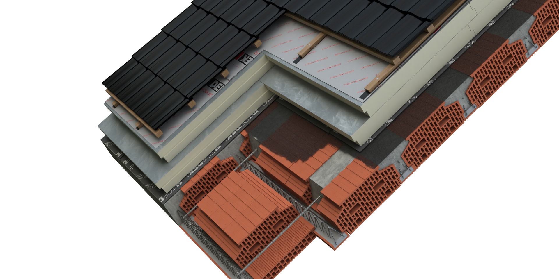 DEK Střecha ST.8004C (DEKROOF 19-A)